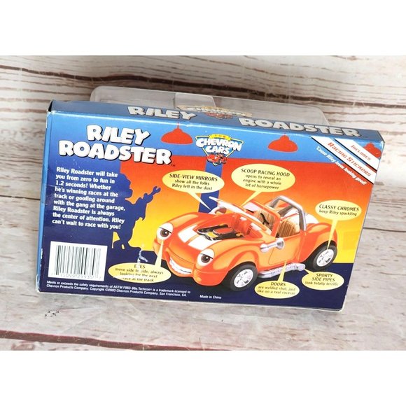 Vintage 2003 Chevron Cars Riley Roadster - Techron Collectible Toy Car - Picture 9 of 15